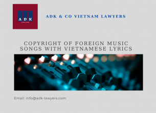 COPYRIGHT OF FOREIGN MUSIC SONGS WITH VIETNAMESE LYRICS