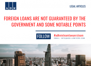 FOREIGN LOANS ARE NOT GUARANTEED BY THE GOVERNMENT AND SOME NOTABLE POINTS