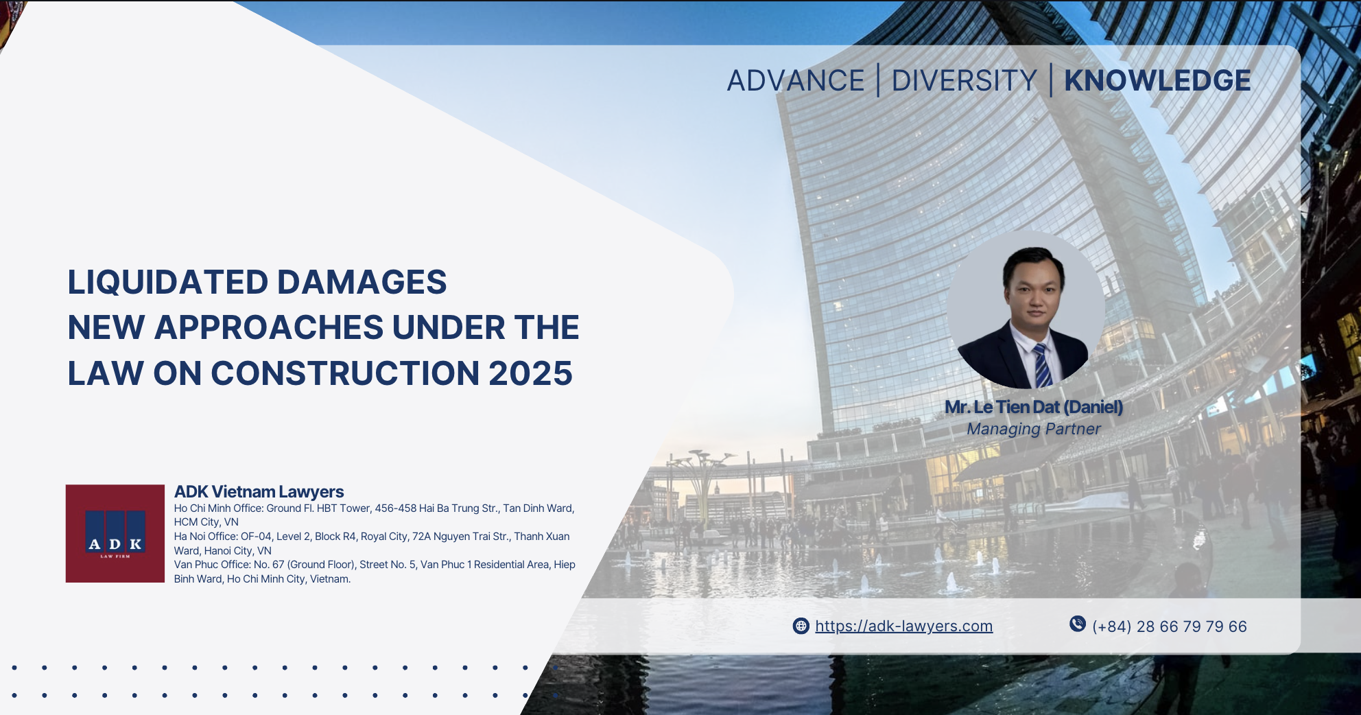 Liquidated Damages under Vietnam’s Law on Construction 2025