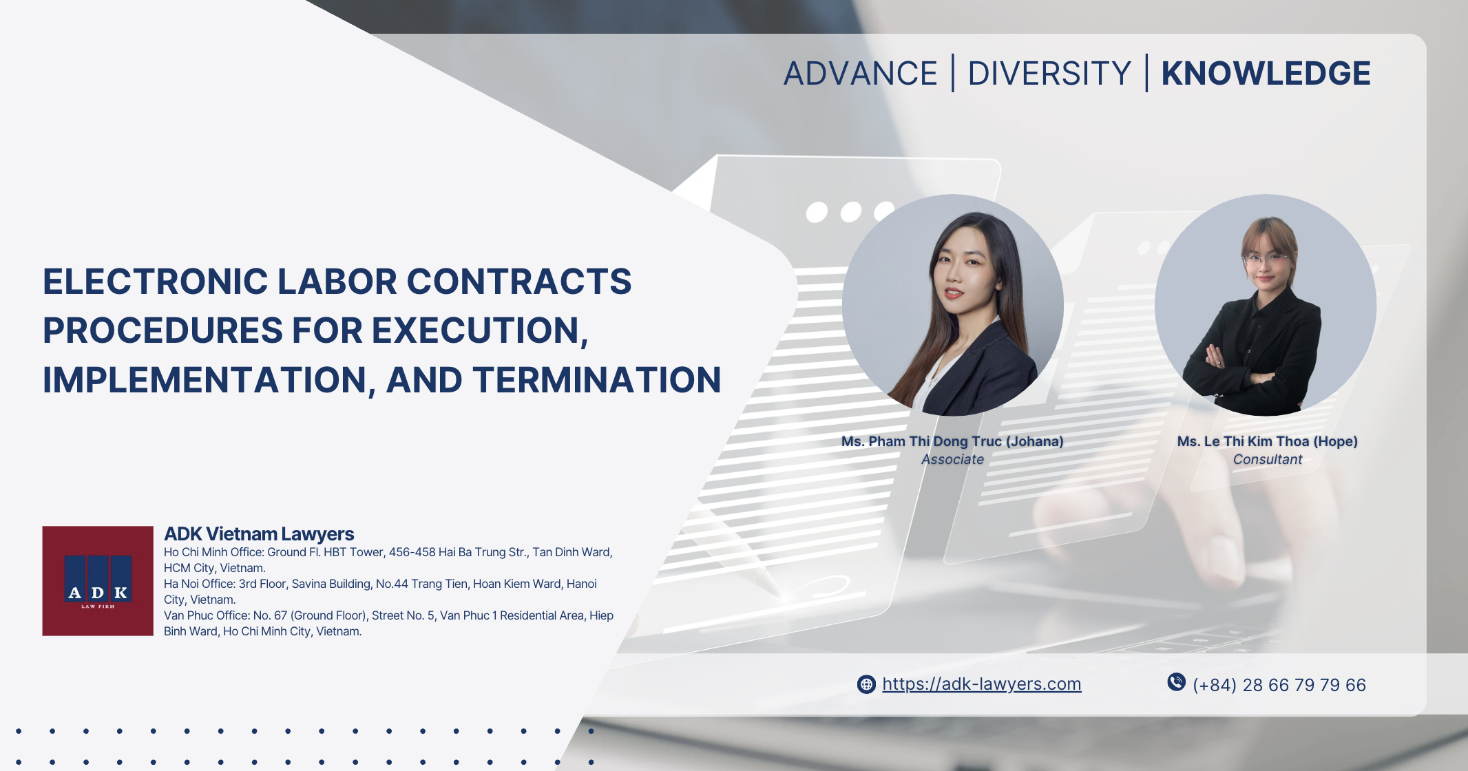 Electronic Labor Contracts in Vietnam: Execution and Termination